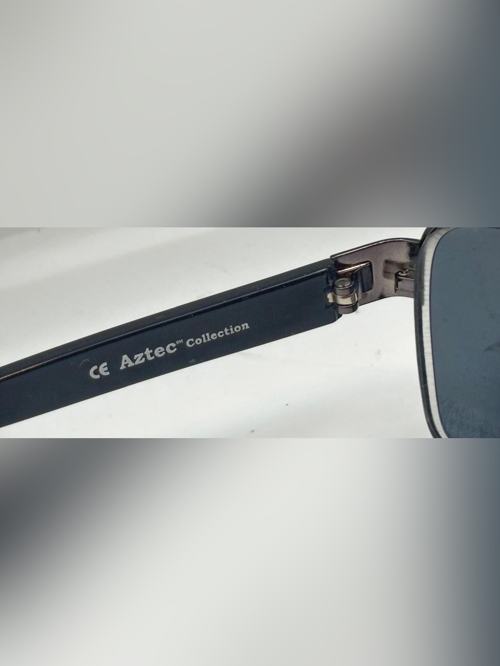 Aztec Collection AZ0005 Gunmetal Pilot Sunglasses Frames Only - Picture 8 of 8